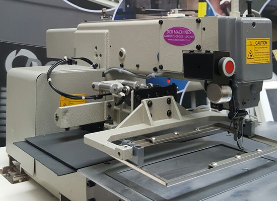 Photo of an DCR CPS- Computer Pattern Stitcher sewing machine Industrial Sewing Machines