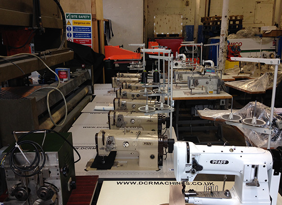 Photo of an PFAFF 1445 heavy duty walking foot industrial sewing machine Industrial Sewing Machines