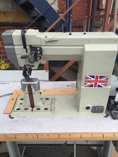 Photo of an DCR 474 Twin Needle Post Bed Industrial Sewing Machine Industrial Sewing Machines