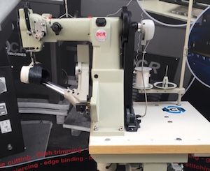 Photo of an DCR SW1- Industrial Side Wall Stitching machine Industrial Sewing Machines