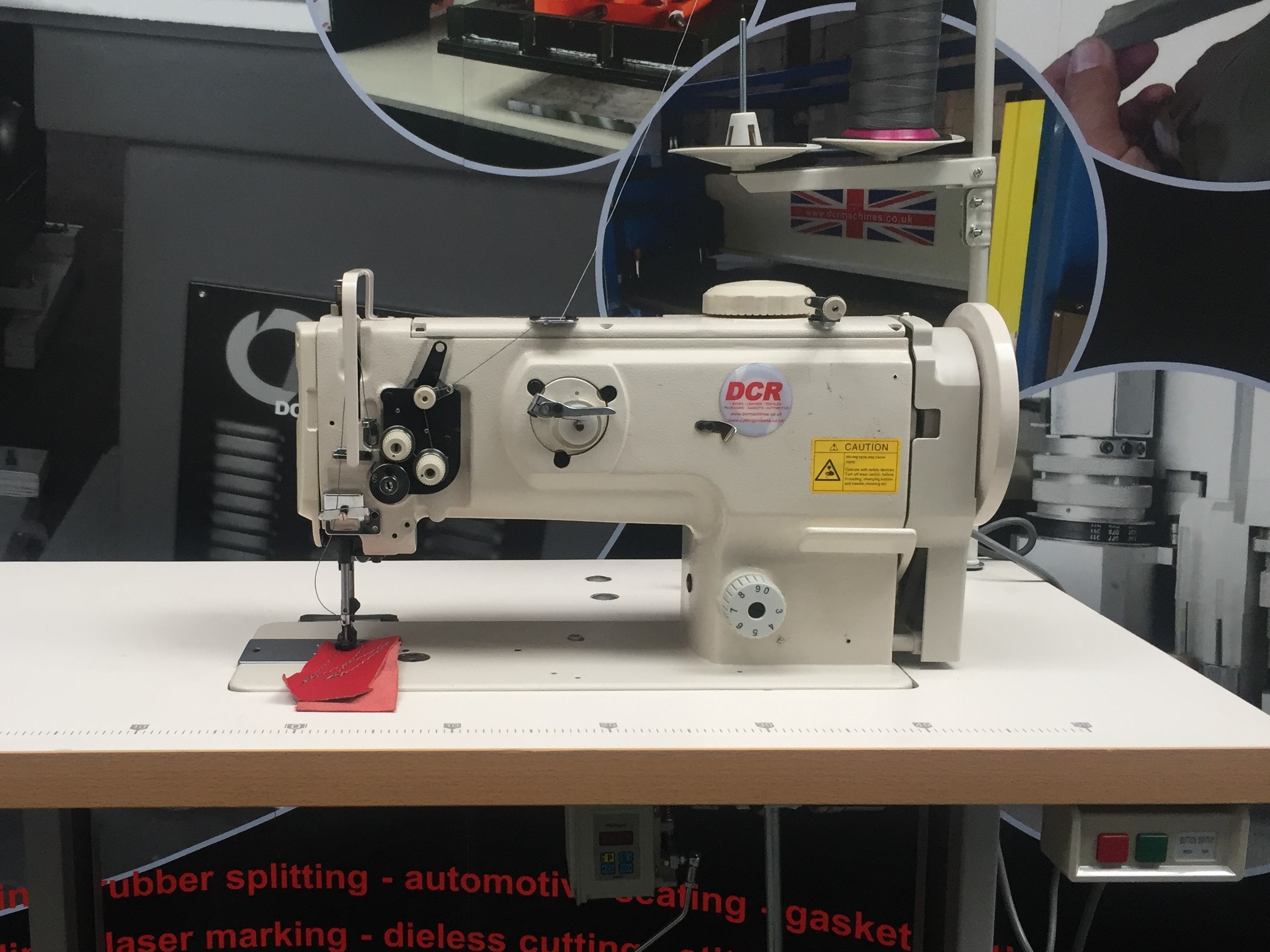 Photo of an DCR HD1- Heavy Duty Single Needle Walking Foot Machine  Industrial Sewing Machines