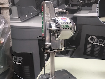 Photo of an WOLF SKC- Straight Knife Cutter Industrial Sewing Machines