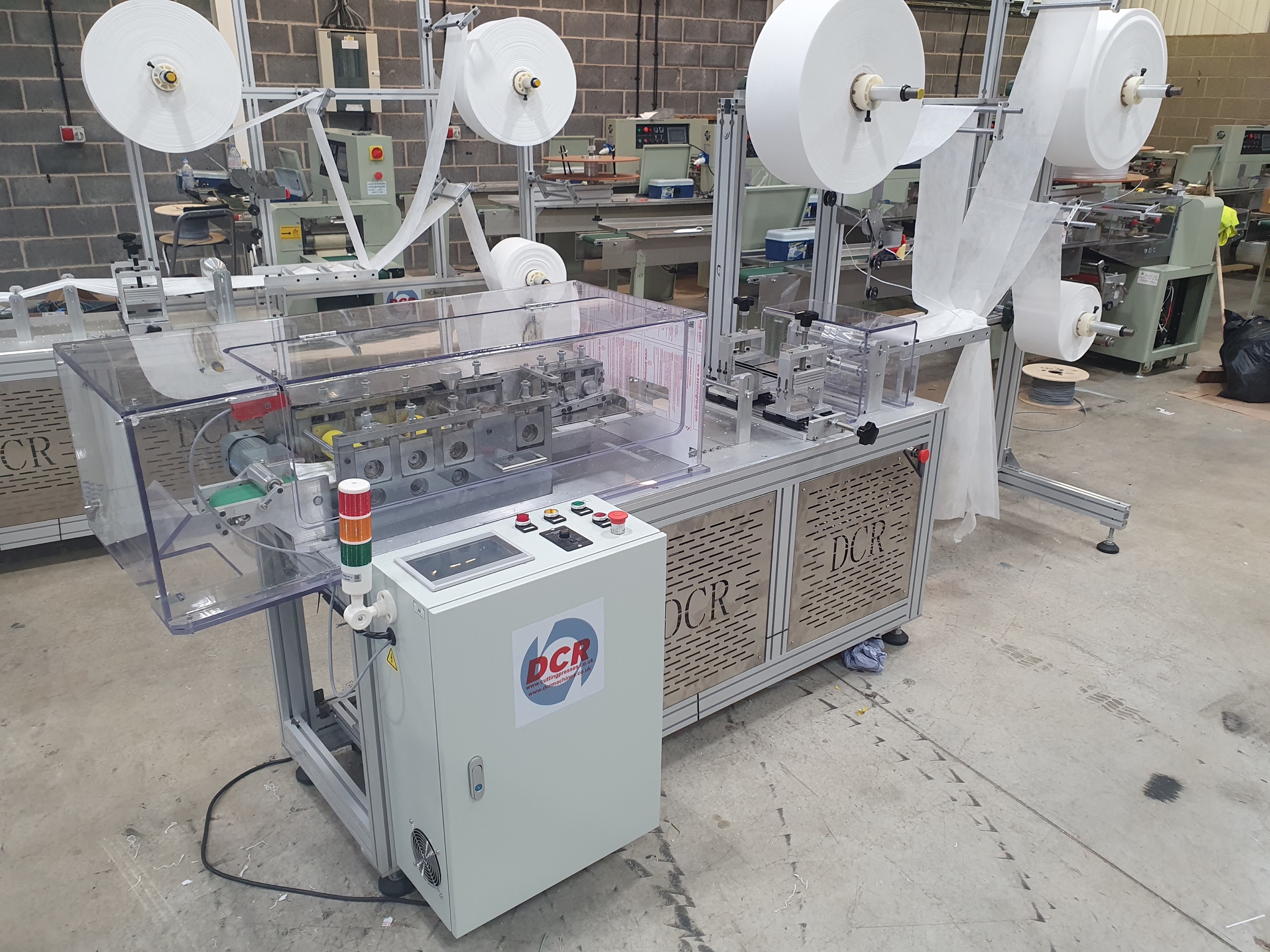 Photo of an DCR-MMM150 PPE MASK MAKING MACHINE Industrial Sewing Machines