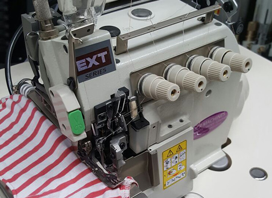 Photo of an DCR EXT- Industrial high speed EXT Overlock PPE Industrial Sewing Machines