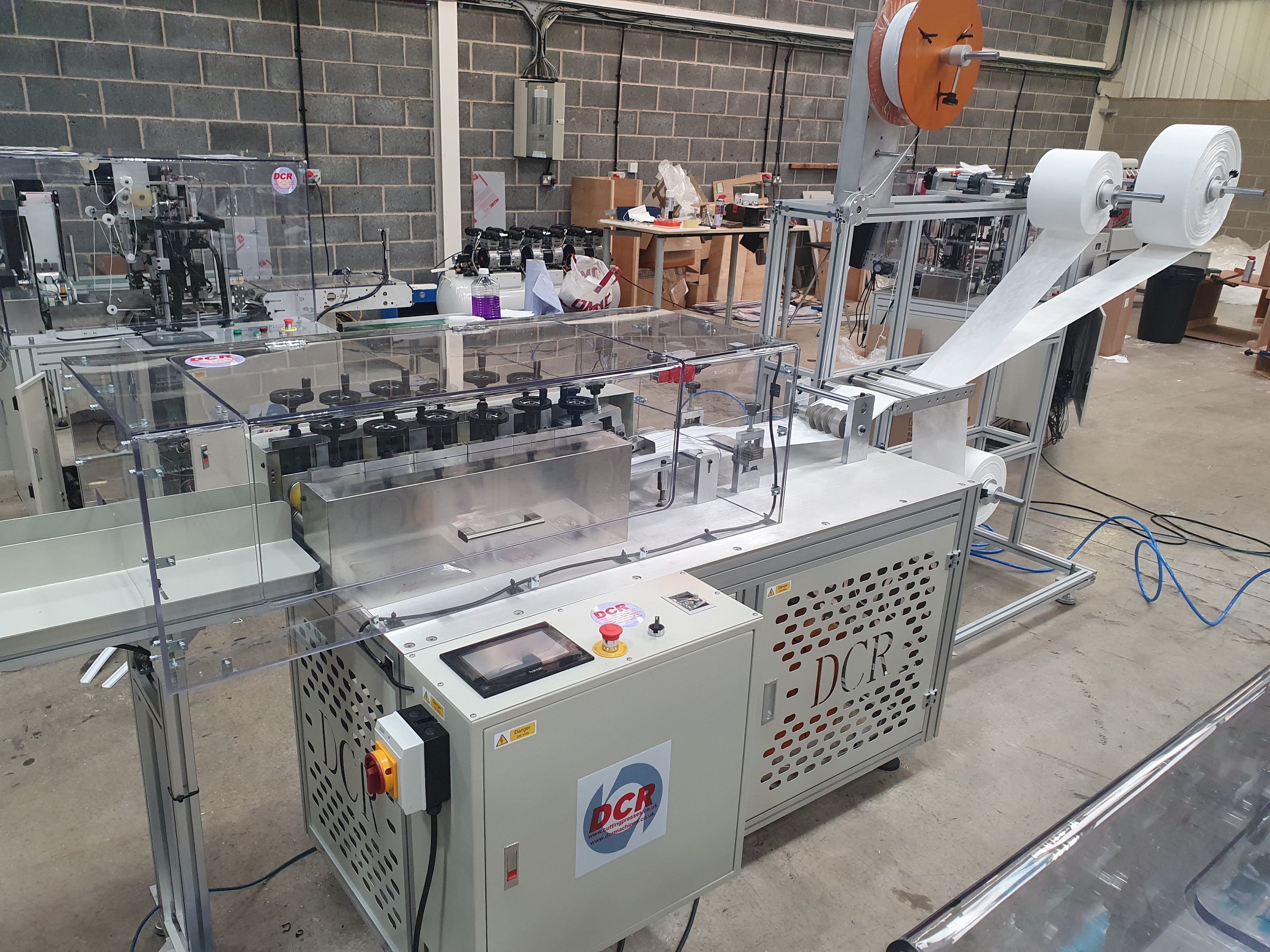 Photo of an DCR-MMM450 MASK MAKING MACHINE 450/M Industrial Sewing Machines